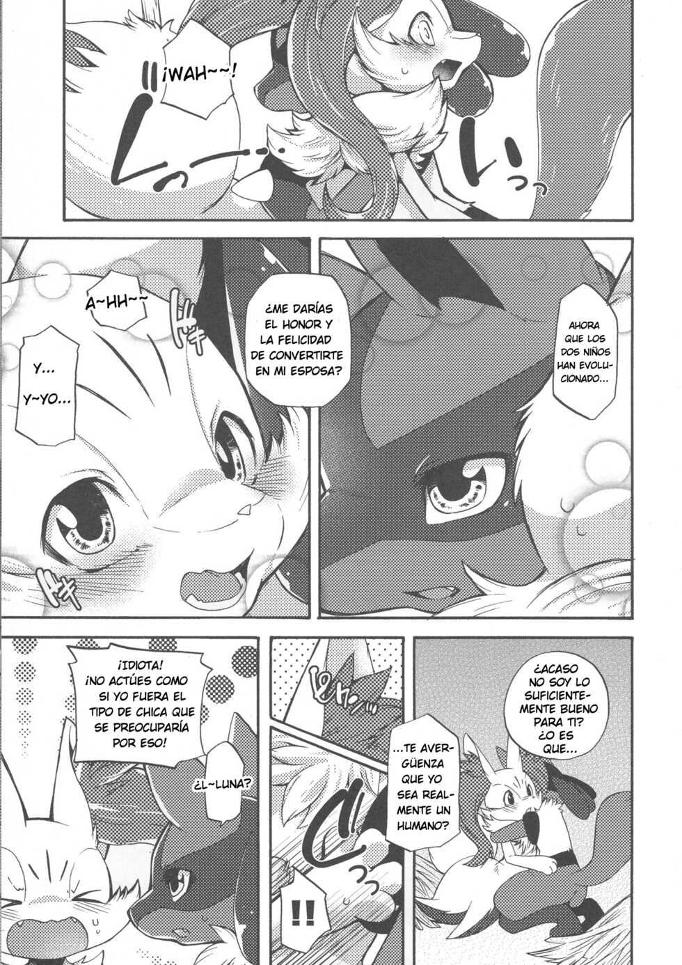 (C89) [Dogear (Inumimi Moeta)] Korekara wa Zutto Issho | From Now On, We'll Always Be Together (Pokémon Mystery Dungeon) [Spanish] - Page 10