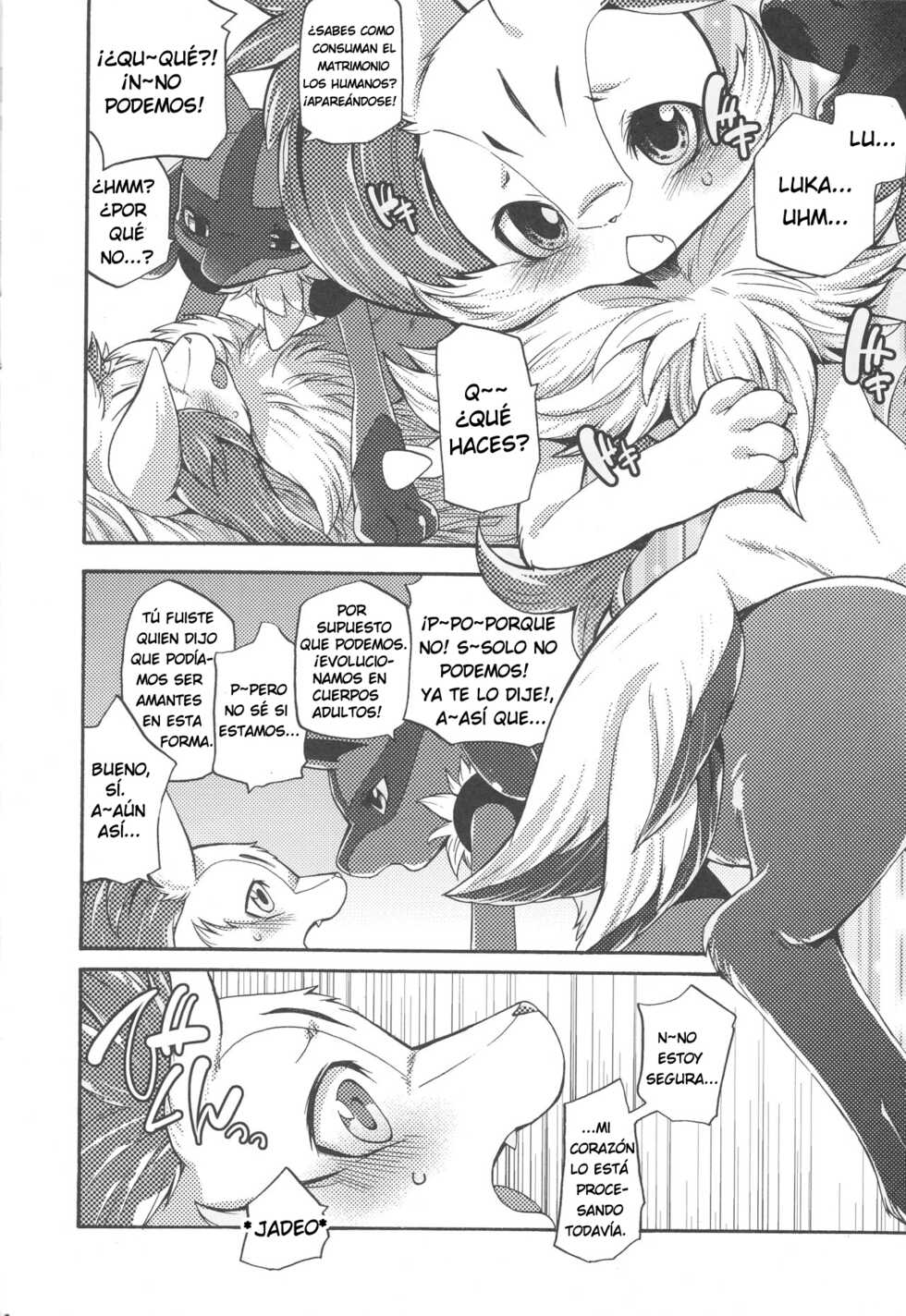 (C89) [Dogear (Inumimi Moeta)] Korekara wa Zutto Issho | From Now On, We'll Always Be Together (Pokémon Mystery Dungeon) [Spanish] - Page 13