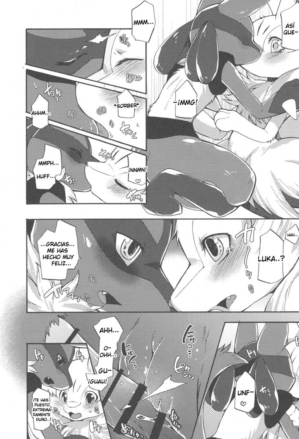 (C89) [Dogear (Inumimi Moeta)] Korekara wa Zutto Issho | From Now On, We'll Always Be Together (Pokémon Mystery Dungeon) [Spanish] - Page 18