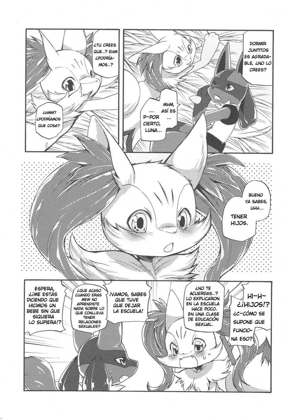 (C89) [Dogear (Inumimi Moeta)] Korekara wa Zutto Issho | From Now On, We'll Always Be Together (Pokémon Mystery Dungeon) [Spanish] - Page 24
