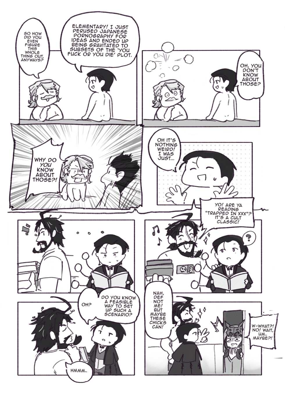 [Katsutacle & Friends] Escape from 221-XXX Baker Street?! - Page 24