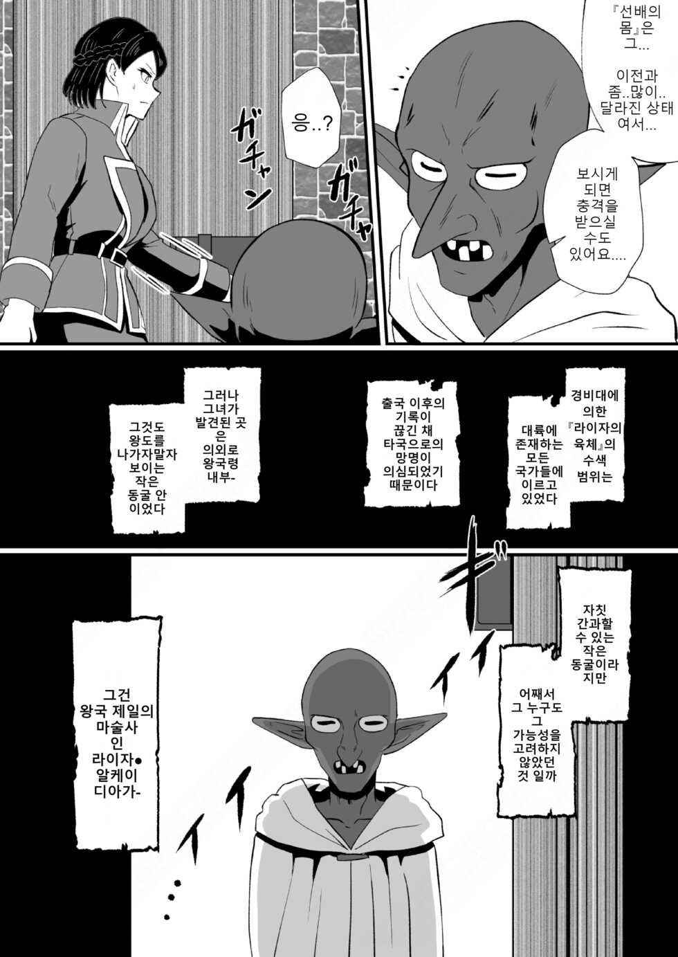[Hotel Shikinseki (Plot Hotel)] Irekawari no Wana ~Elf Majutsushi Liza no Kikan~ [Korean] [Digital] - Page 35