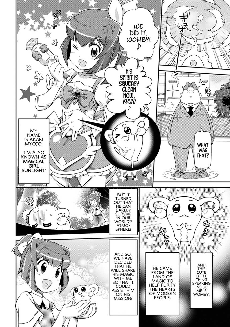 [Satsuki Itsuka] Harapeko Mahou Shoujo | Hungry Magical Girl (Bitch Girls) [English] [MegaFagget] - Page 2