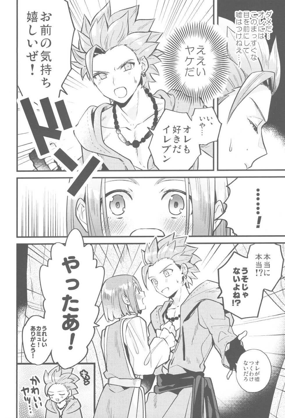 (Syukufuku to Ai o Tsukamiyuku VII) [Mithril (MAMI)] Chiisana Ouji to Yume no Kuni (Dragon Quest XI) - Page 15