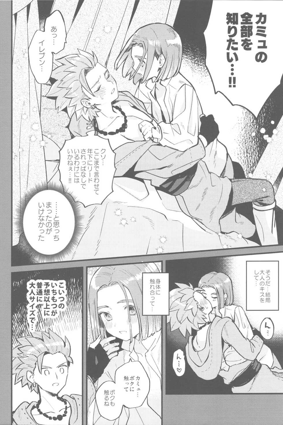 (Syukufuku to Ai o Tsukamiyuku VII) [Mithril (MAMI)] Chiisana Ouji to Yume no Kuni (Dragon Quest XI) - Page 19