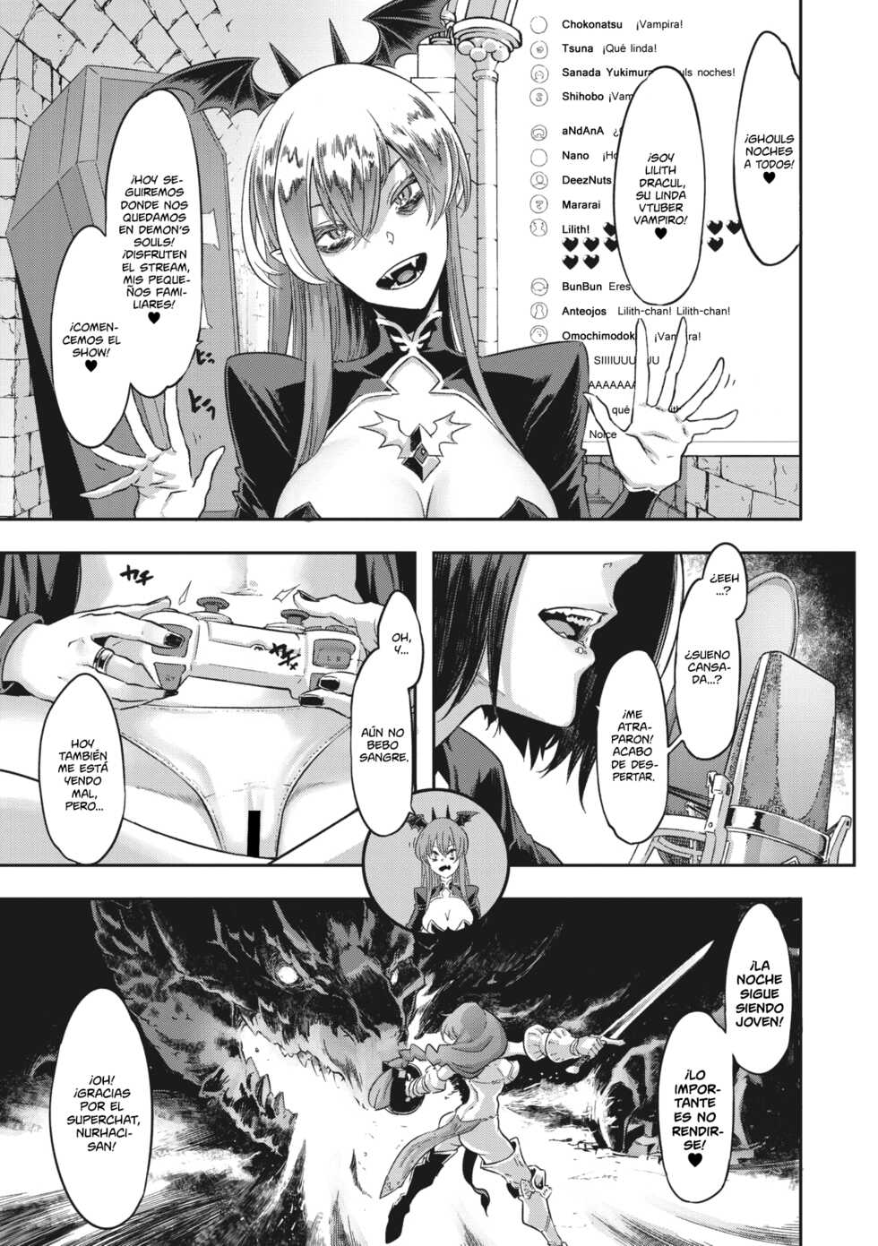 [ShindoL] Yukizuri Nocturne | Fantasía Nocturna (COMIC Megastore Vol. 3) [Spanish] [Shirosaki Scans] - Page 1
