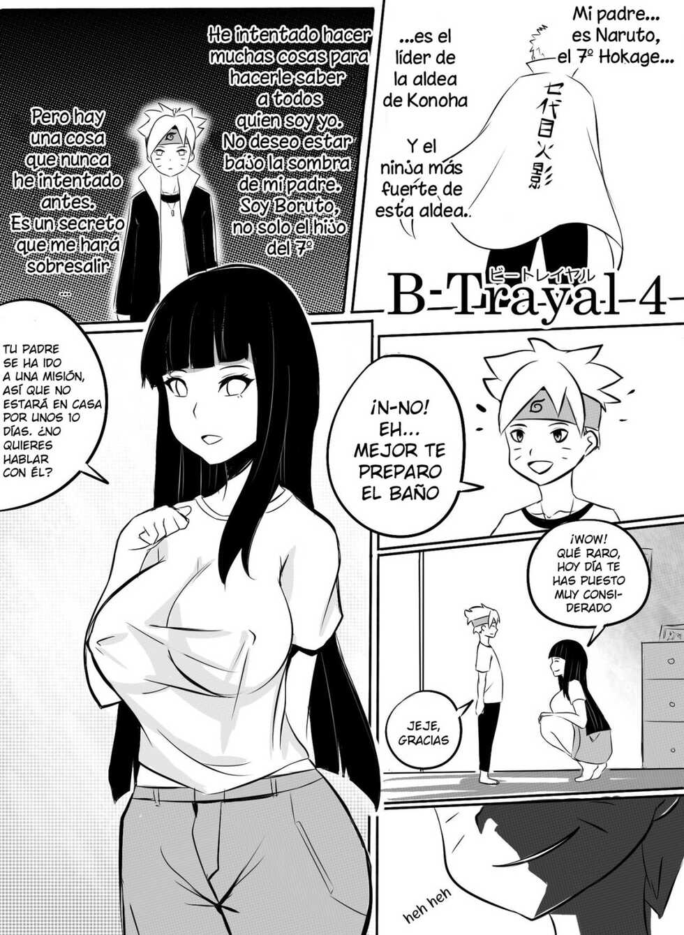 [Merkonig] B-Trayal 4 (Boruto: Naruto Next Generations) [Spanish] [Lanerte] - Page 2