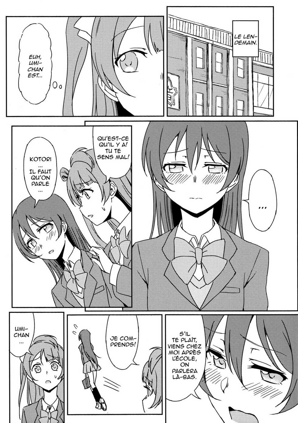 (C89) [Lipterrible (9chibiru)] Chick ToGetHer! | Ensemble, les poussins! (Love Live!) [French] [King-Xodia] - Page 8