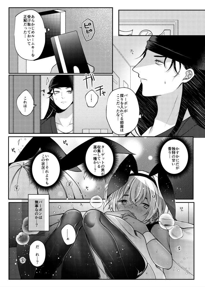 [CCA (Shiratama Kozue)] RyeBourbon Bunny Manga (Detective Conan) [Digital] - Page 5