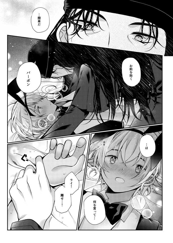 [CCA (Shiratama Kozue)] RyeBourbon Bunny Manga (Detective Conan) [Digital] - Page 14