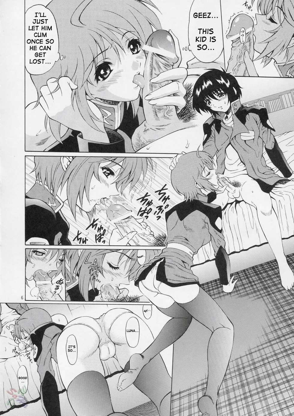 (C67) [GUST (Harukaze Soyogu)] BURNING!! (Mobile Suit Gundam Seed Destiny) [English] [SaHa] - Page 6