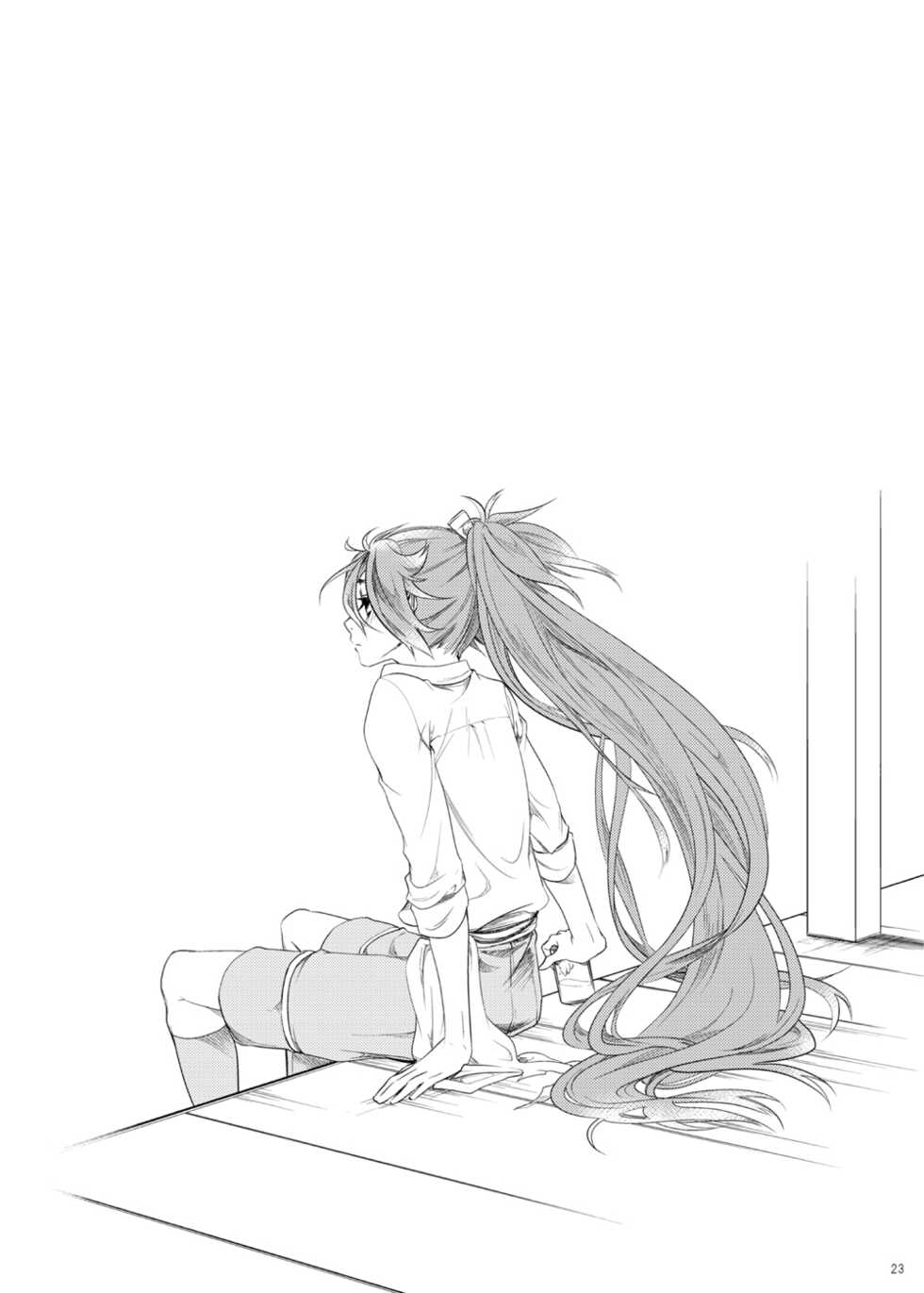 [CTN (Teshio)] Hi no Naka Sake to Yume no Naka (Touken Ranbu) [Digital] - Page 24