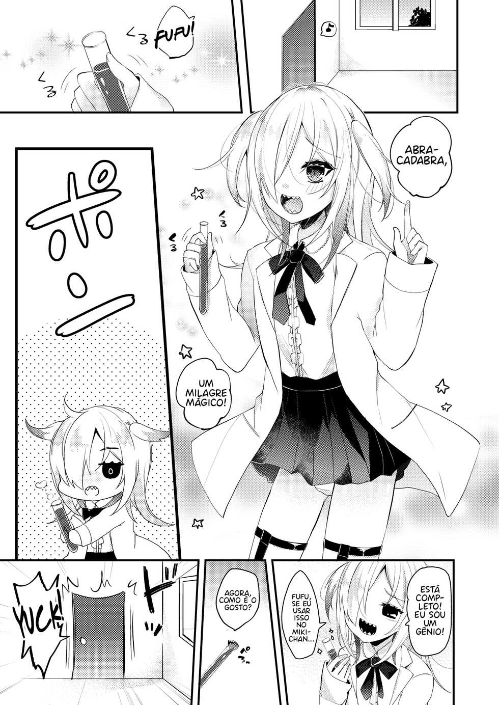 [Kaku Shoujo (Amane Hayabusa)] Koisuru Okusuri | Se apaixone pela medicina [Portuguese-BR] [Rato Preto] [Digital] - Page 2