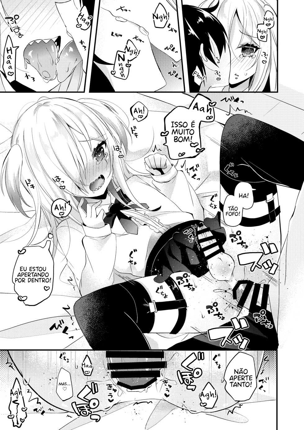 [Kaku Shoujo (Amane Hayabusa)] Koisuru Okusuri | Se apaixone pela medicina [Portuguese-BR] [Rato Preto] [Digital] - Page 14