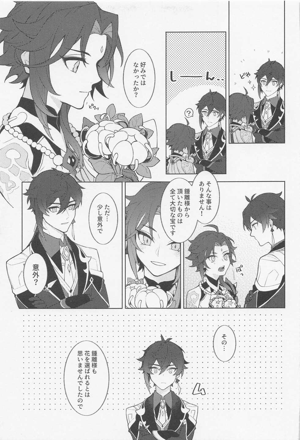 (Kami no Eichi 4) 	[ASK (Kuroharu)] Omoi no Katachi (Genshin Impact) - Page 16