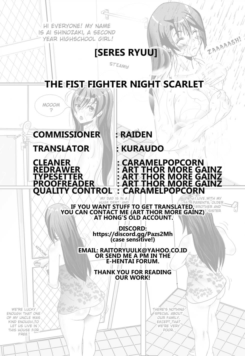 [Seres Ryuu] Yoru no Onna Kenshi Night Scarlet | The Fist Fighter Night Scarlet (2D Comic Magazine Shokushu Suits Ryoujoku Kegareta Ishou ni Okasareru Seigi no Heroine Vol. 1) [English] [Kuraudo] [Digital] - Page 21