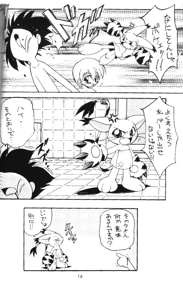 [RIROLAND (Kuuya, Satomi Hiroyuki)] MY FAVOURITE (Digimon Adventure) - Page 14