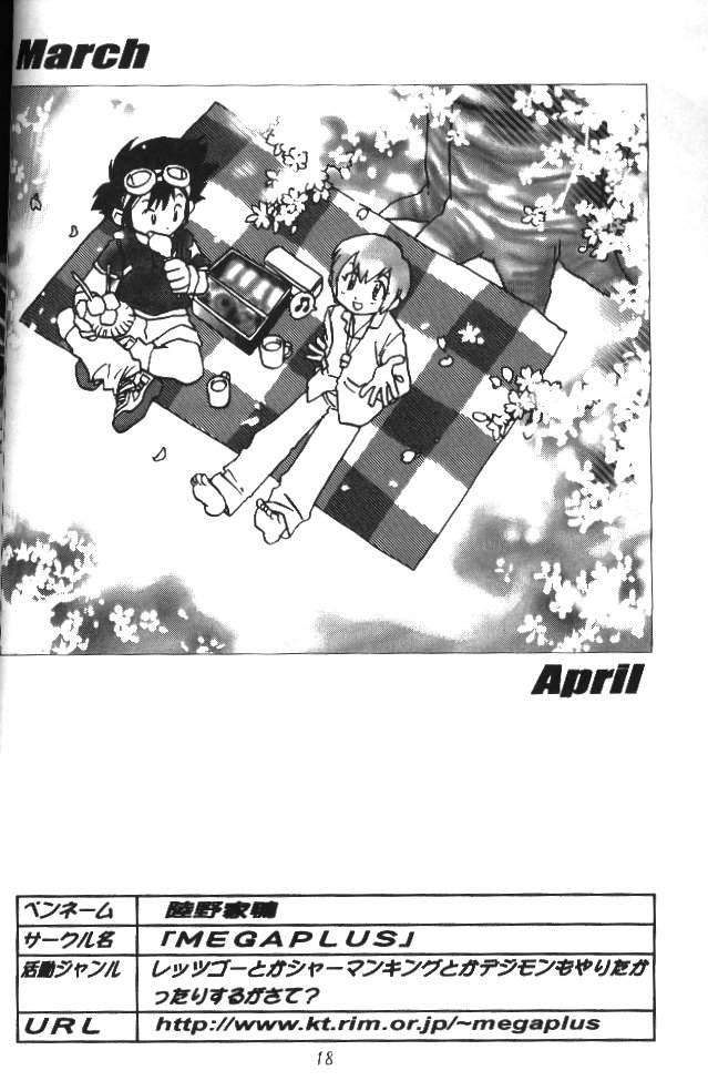 [RIROLAND (Kuuya, Satomi Hiroyuki)] MY FAVOURITE (Digimon Adventure) - Page 16