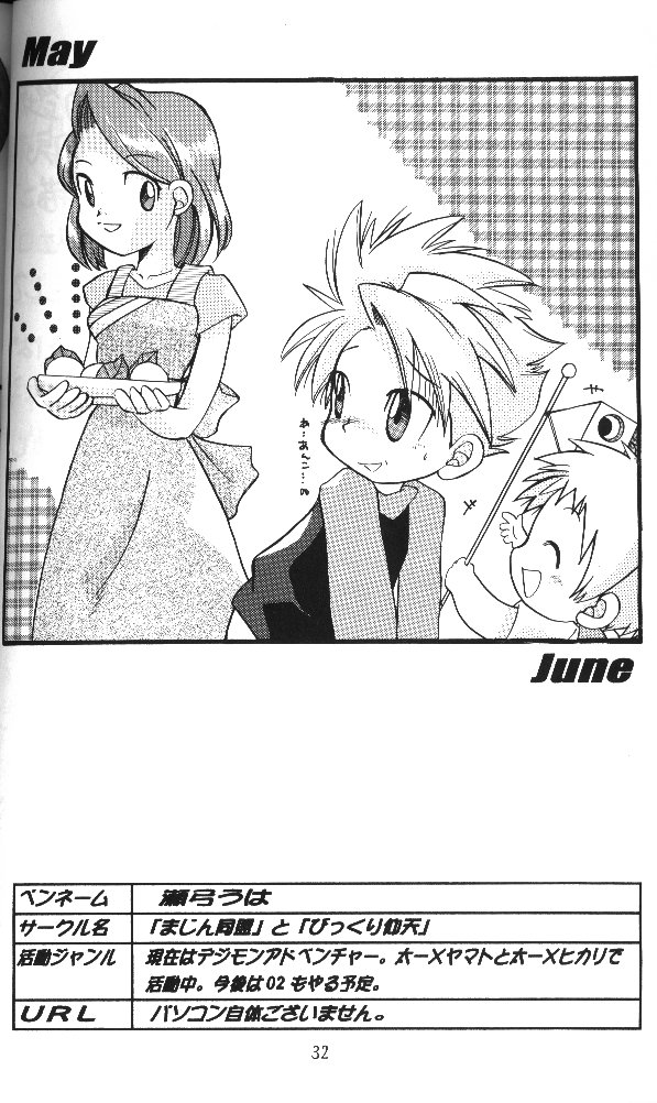 [RIROLAND (Kuuya, Satomi Hiroyuki)] MY FAVOURITE (Digimon Adventure) - Page 30