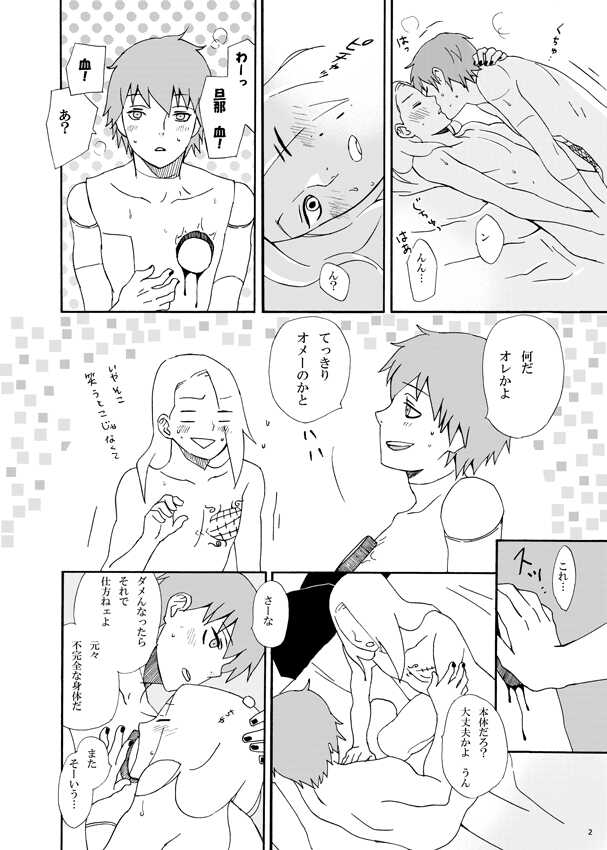 [KORG (Tatsuta Hajime)] communication (Naruto) [Digital] - Page 3