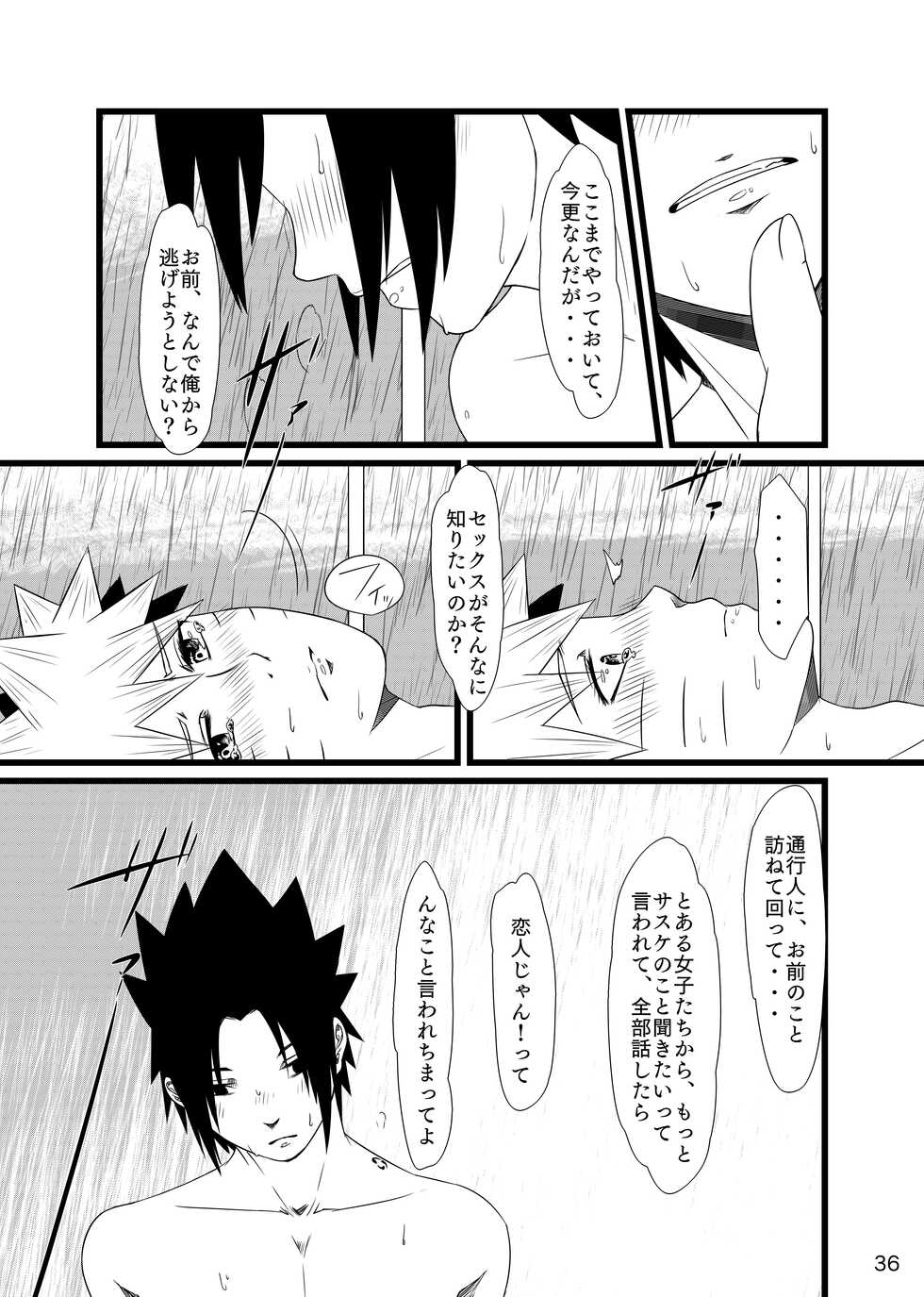 [Kasou Genjitsu Tokkoutai (Veni no Ruco)] Omae ni Egao wa Niawanai (Naruto) [Digital] - Page 37