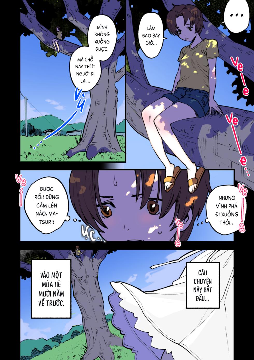 [Tosha Pink (Chimeda)] Eien ni Tsuzuku Natsu ~Futanari Kaii x Shoujo~ | Mùa hè Vĩnh cửu ~Ma nữ có cu x Loli~ [Vietnamese Tiếng Việt] [2ta4ever] - Page 3