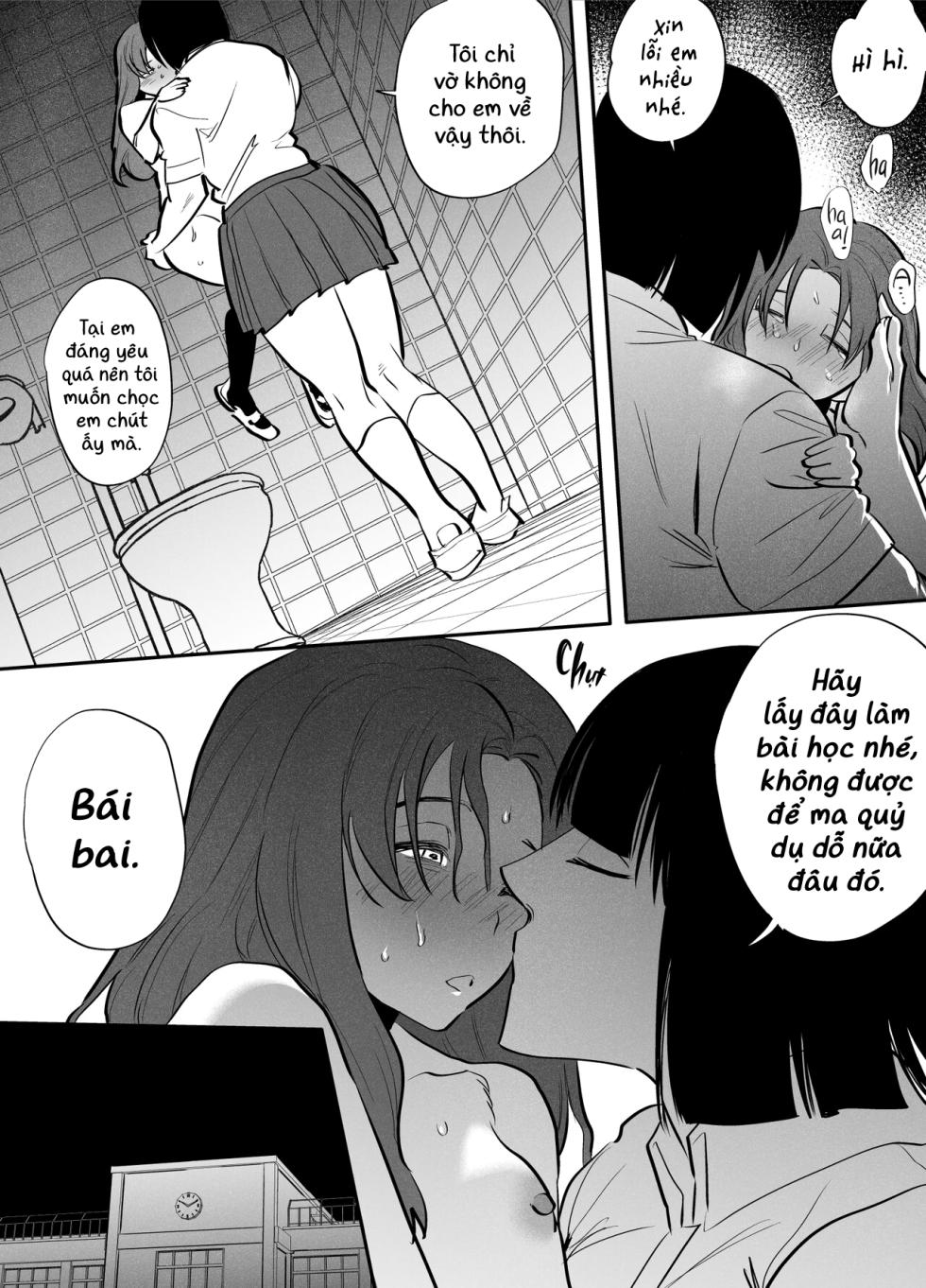 [Tosha Pink (Chimeda)] Watashi to toire to futanari Hanako-san | Mình, WC, và futanari Hanako-san [Vietnamese Tiếng Việt] [2ta4ever] - Page 26
