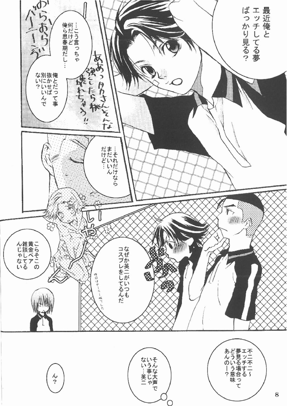 [HACCA (Hisato Takumi)] DO BOYS DREAM OF ORGASM? (Prince of Tennis) [Digital] - Page 6