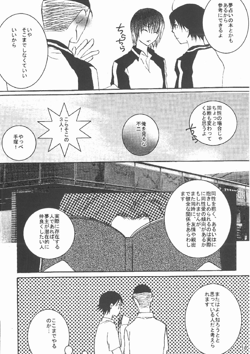 [HACCA (Hisato Takumi)] DO BOYS DREAM OF ORGASM? (Prince of Tennis) [Digital] - Page 8