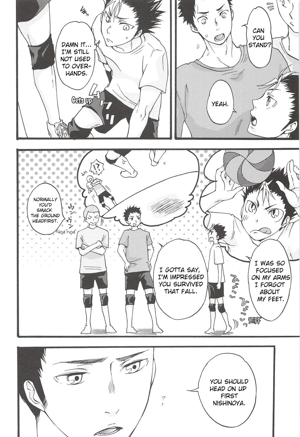 (C89) [ERARE (Gura, Guri)] Asahi no You na Yuuhi o Tsurete (Haikyuu!!) [English] [nekoumancer] - Page 10