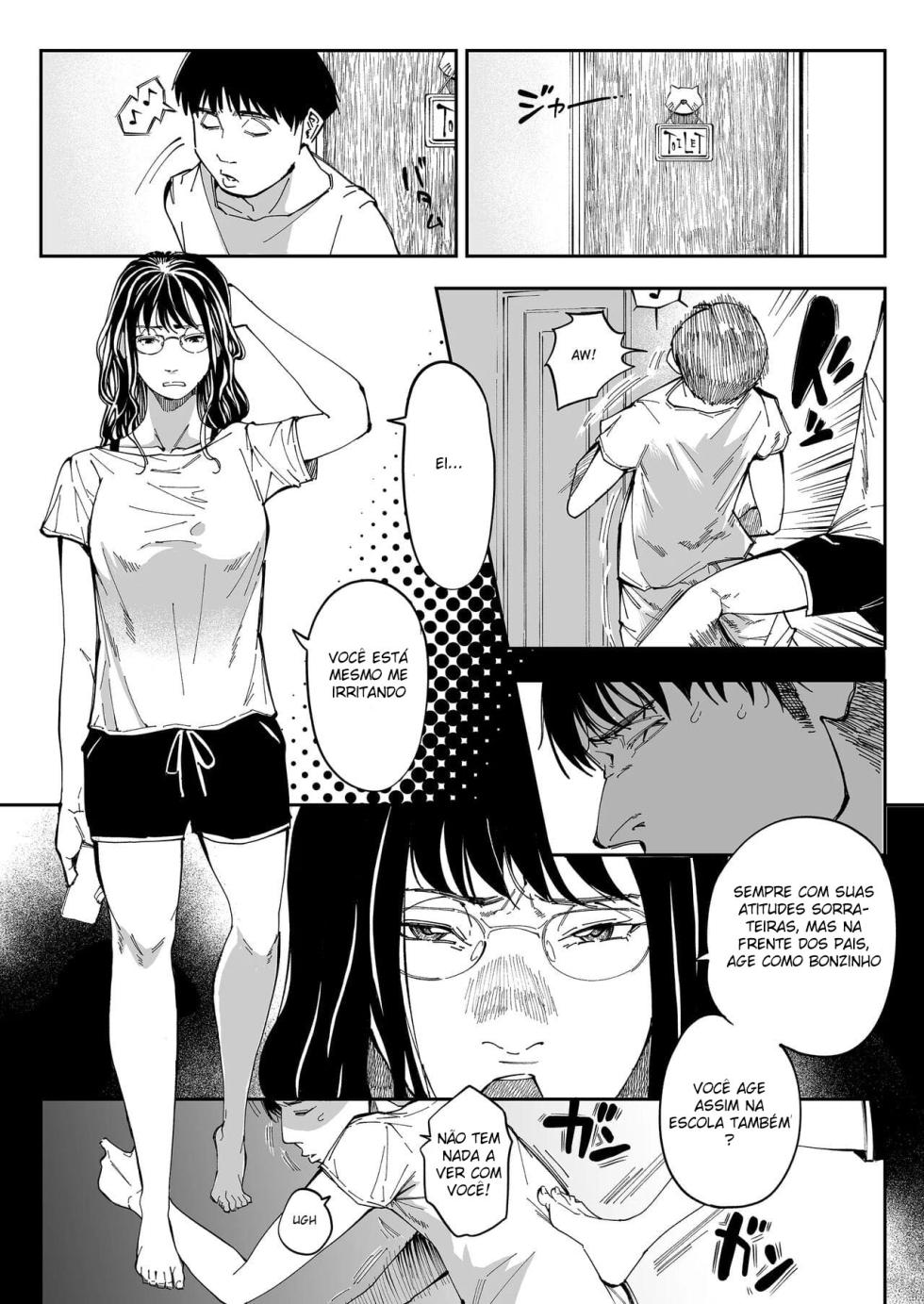 [Misaki (Ruriiro Sugar)] Aneki no Ero Aka Mitsuketara [Portuguese-BR] - Page 6