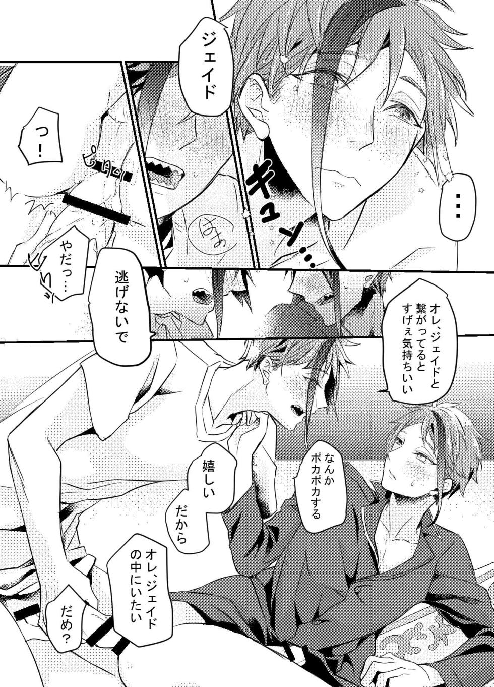 [Shinkai Uchuuzoku (Koba Akira)] Shoya wa Shippai Suru to Iu Keredo (Disney: Twisted-Wonderland) [Digital] - Page 35