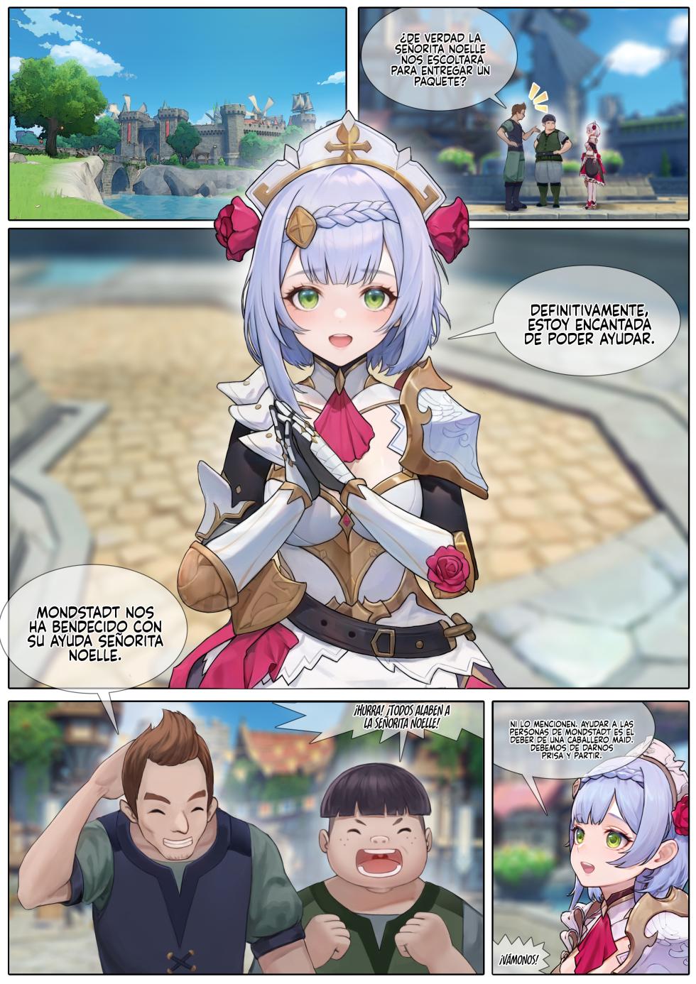 [Reikoku na Haizara] El Antídoto de Noelle (Genshin Impact) [Spanish] [Rakuen Translations] - Page 1