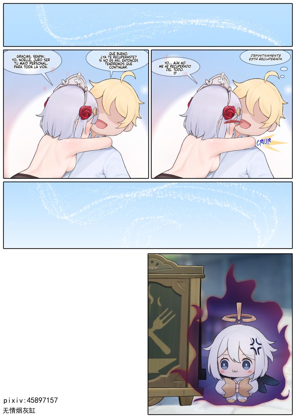 [Reikoku na Haizara] El Antídoto de Noelle (Genshin Impact) [Spanish] [Rakuen Translations] - Page 23