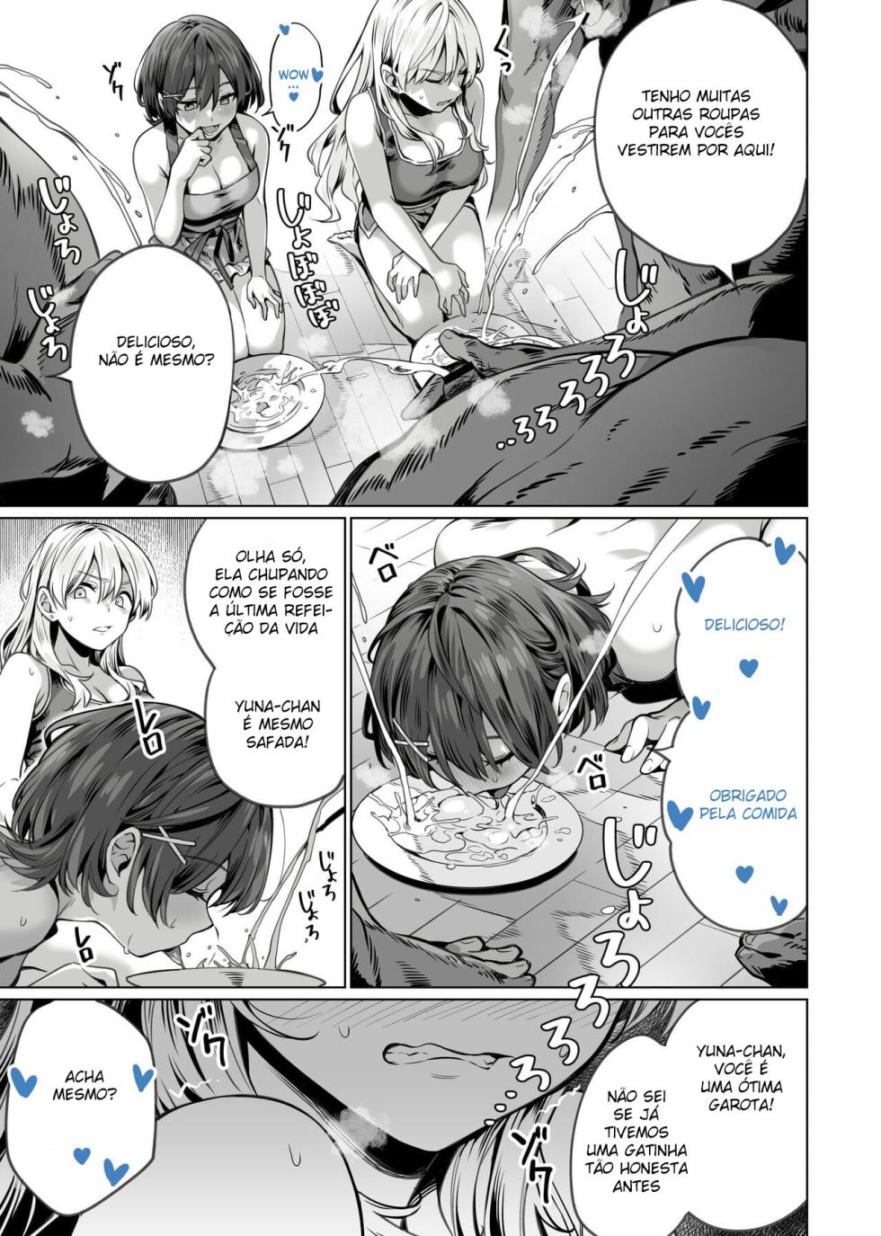 [Itabira Yasai] Saimin Haitatsu Nichiroku ~Shimai wa Nakayoshi Mama ni Naru~ [Portuguese-BR] - Page 25