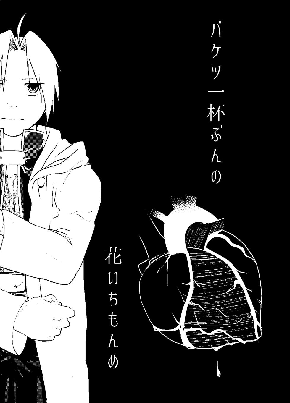 [Kyouka Suigetsu (Mizuki)] Baketsu Ippai Bun no (Fullmetal Alchemist) [Digital] - Page 40