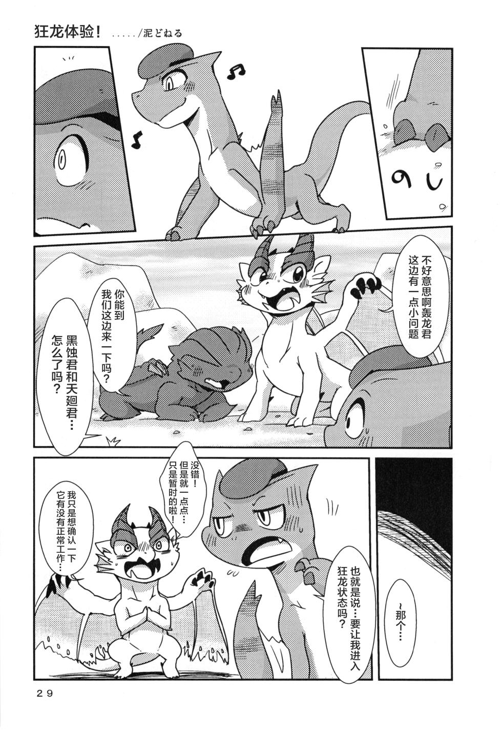(C86) [Gun Modoki (Various)] MHM no H (Monster Hunter) [Chinese] [ZX个人汉化] - Page 26