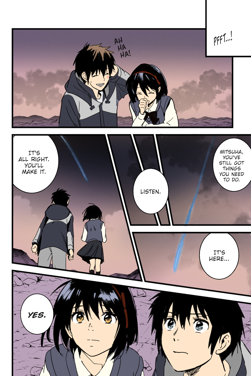 Kimi no na wa : After Story - Mitsuha ~Netorare~ [Syukurin] (Colorized by mikakucoloring) - Page 4