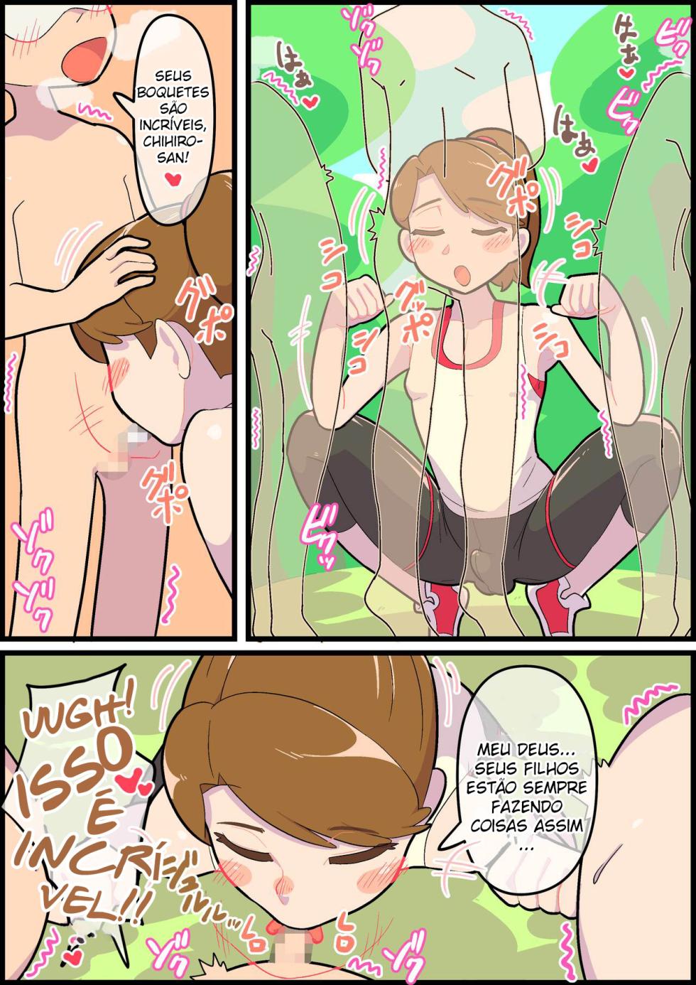 [Gyuumagyuuma (Umadura, Ushiking)] Hitozuma Otokonoko to Seishori no Tsudoi 2 [Portuguese-BR] - Page 15