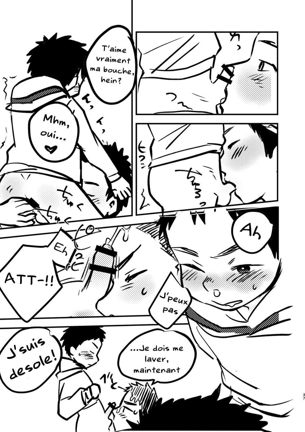 [Kisho-Muri (A6)] Futari no Nichiyoubi | Un dimance pour deux [French] {Naota Kun} [Digital] - Page 37