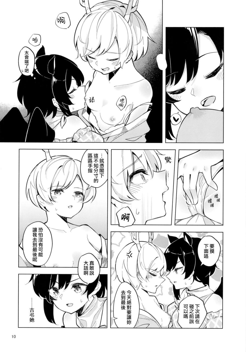 [Yoake Andon (Couch Potato)] Baka to Kokoro wa Tomaranai - Unstoppable Heart and Fool!!!!! | 笨蛋和心都止不住躁動 (Touhou Project) [Chinese] [鬼傑漢化] - Page 10