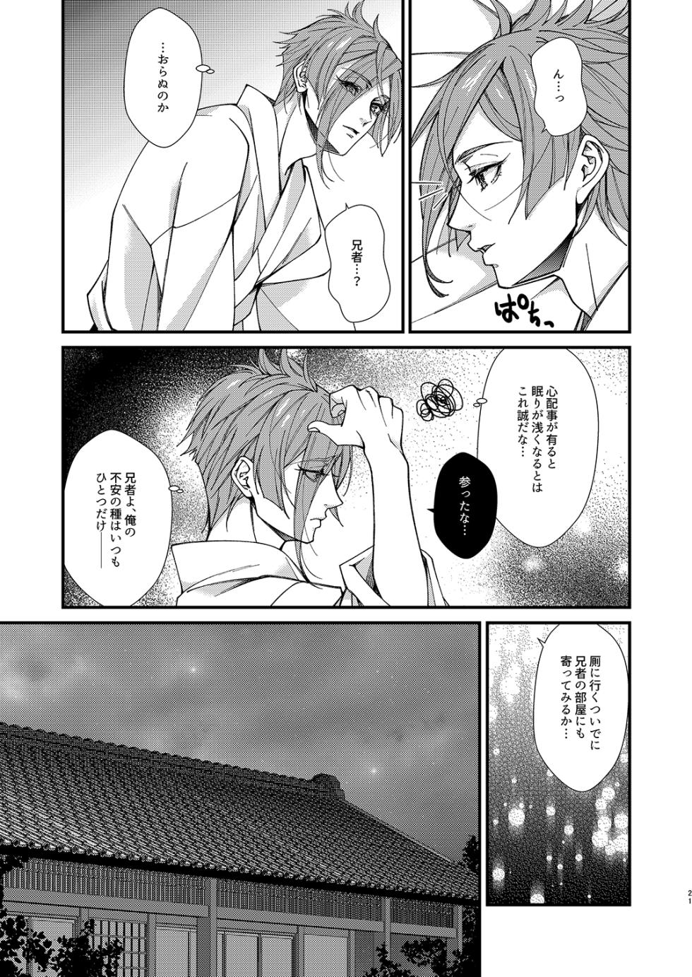 [GURU10 (Ajino Moto)] Me ga Sameru Made Soba ni Ite (Touken Ranbu) [Digital] - Page 20