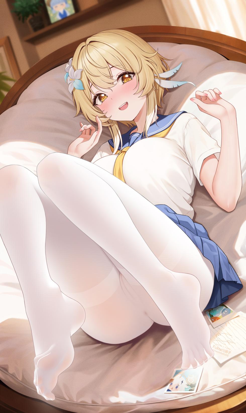 [Fukuro Daizi] Lumine feet (Genshin Impact) - Page 8