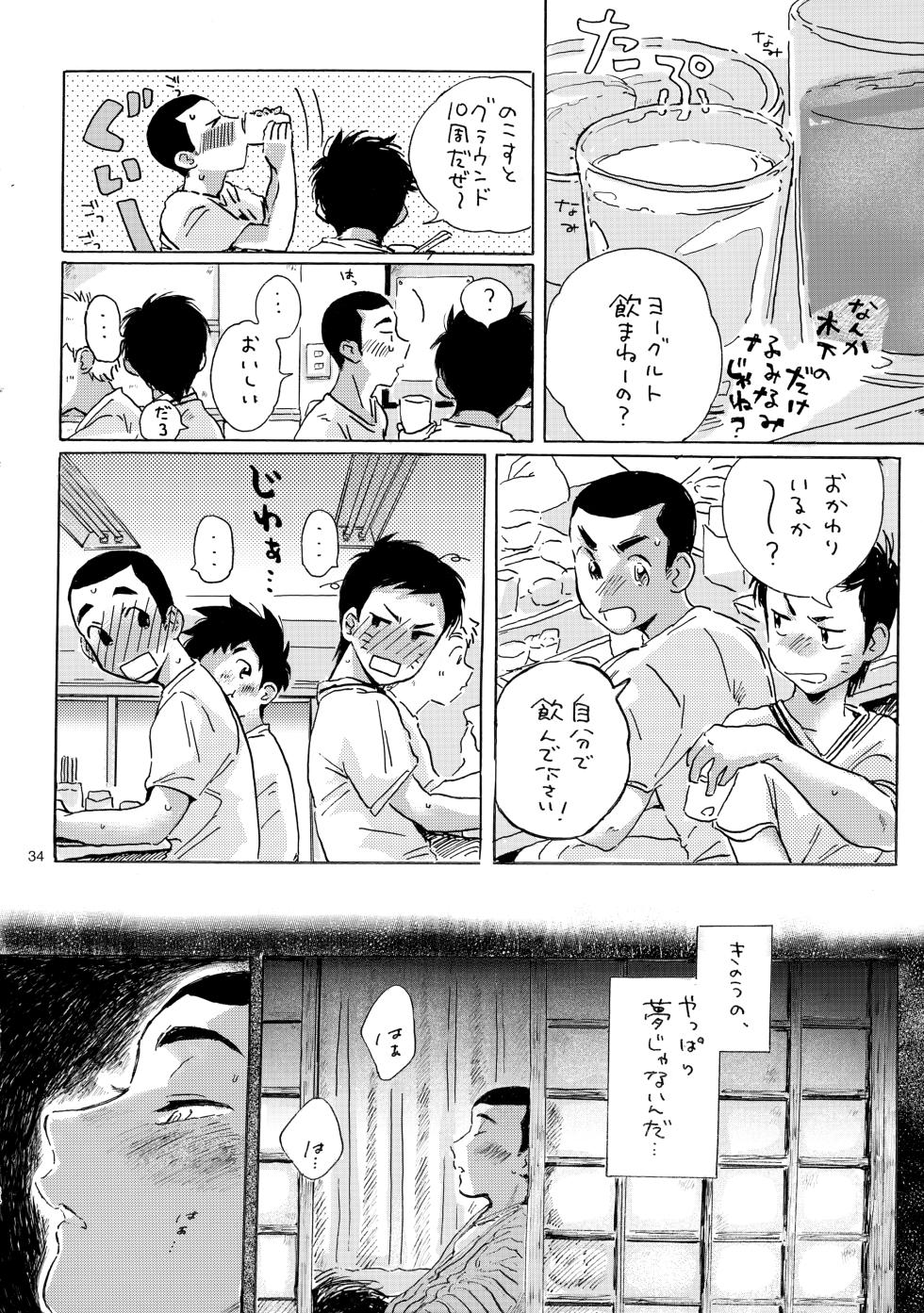 [Nidouma! (Tsurukichi)] Iu hodo Remon jyanakatta youna (Major Yuujou no Ikkyuu) - Page 33