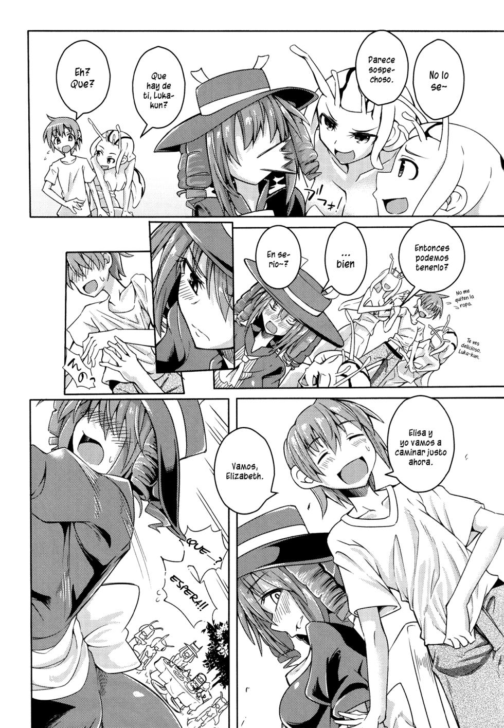 (C90) [SlapStickStrike (Stealth Changing Line)] Watashi no Koibito o Shoukai Shimasu! EX6 (Monster Girl Quest!) [Spanish][TheApofVerse] - Page 3