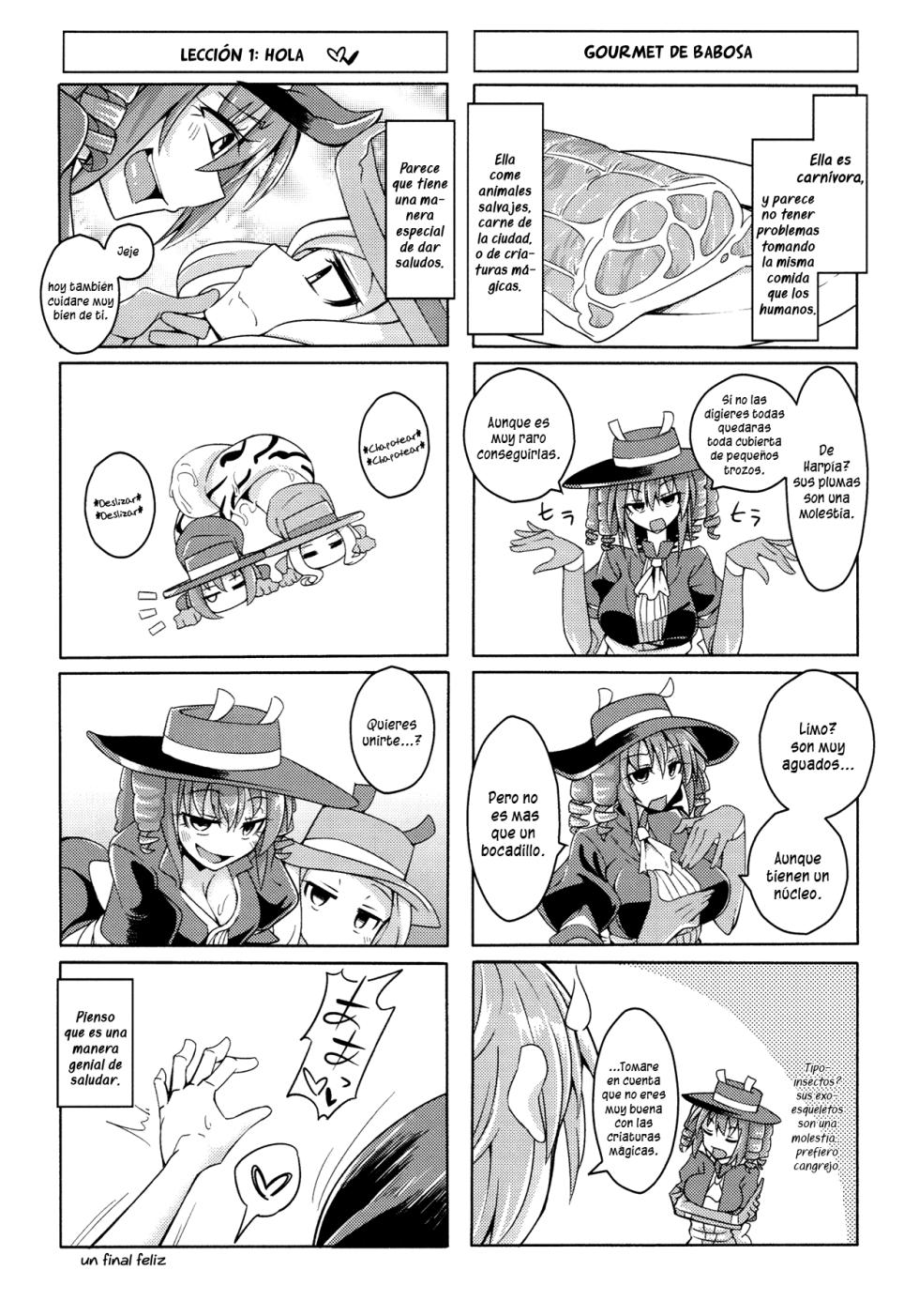 (C90) [SlapStickStrike (Stealth Changing Line)] Watashi no Koibito o Shoukai Shimasu! EX6 (Monster Girl Quest!) [Spanish][TheApofVerse] - Page 19