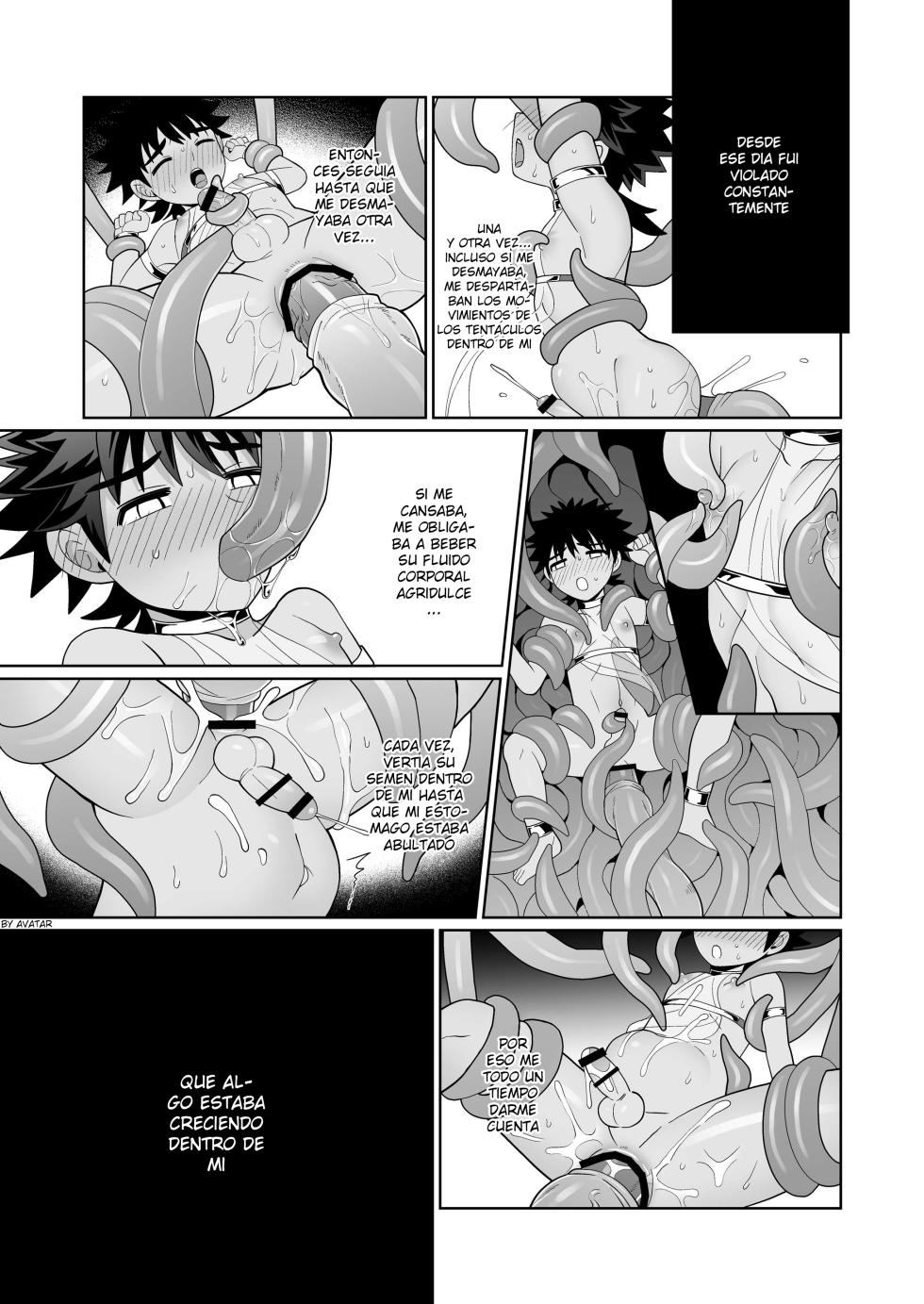 [Kimidori (Kasane Haruo)] Jakyou no Shokushu, Jutai no Gi [Spanish] [Avatar-kun] [Digital] - Page 23