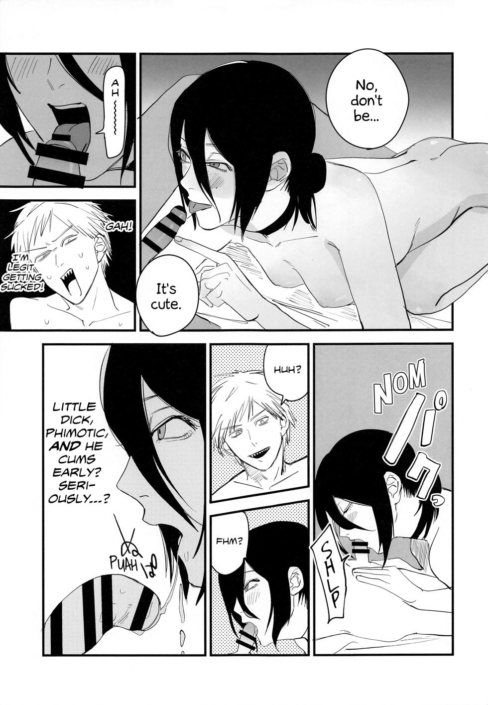 (C101) [OnikuShop (Onikuya)] Denji-kun, Chotto Kyuukei Shimasen ka? | Why Don't We Take a Break, Denji? (Chainsaw Man) [English] [SaLamiLid] - Page 6