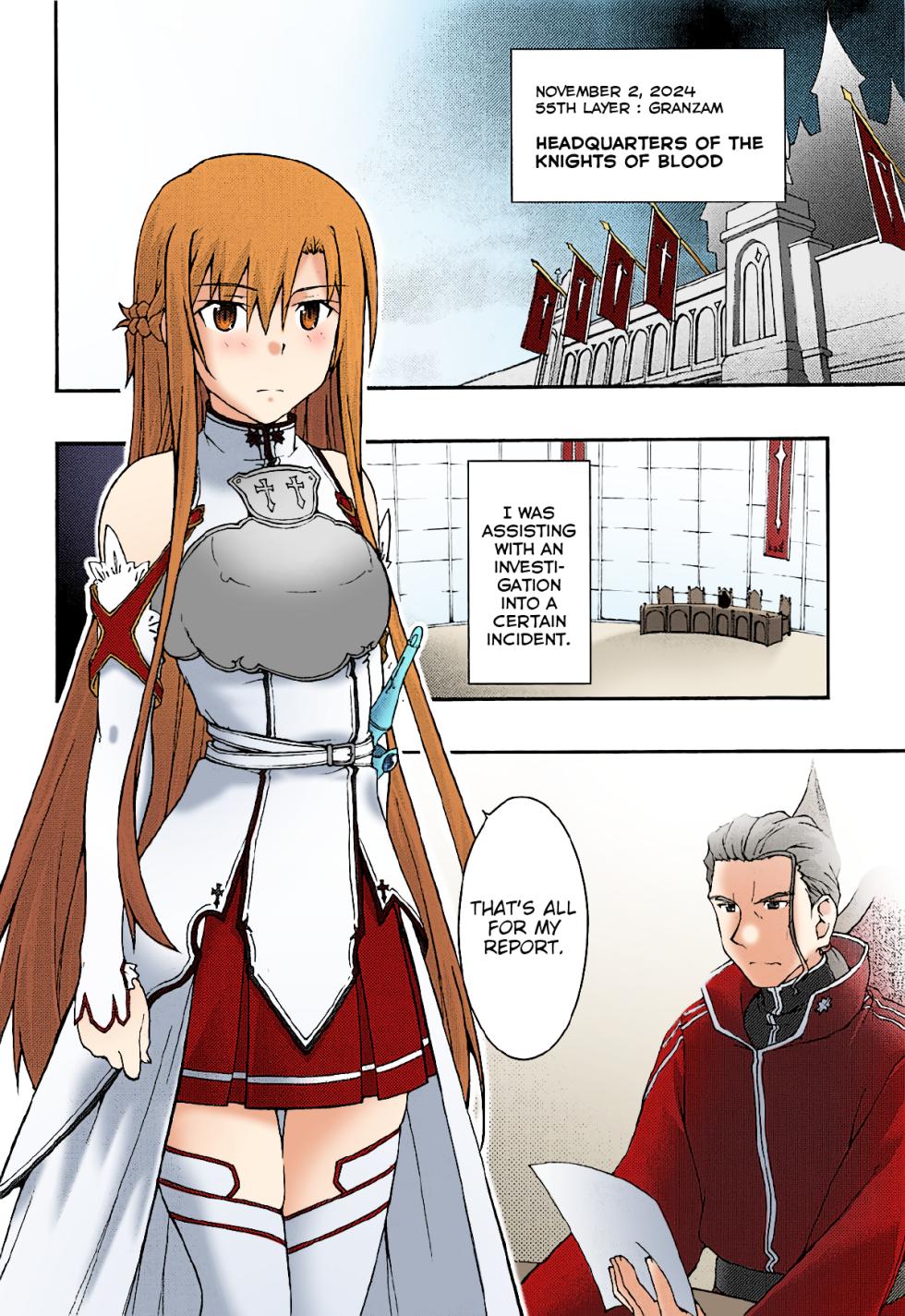 [sandglass (Uyuu Atsuno)] ochiru -asuna3- (Sword Art Online) [English] [Brolen/Nisor] [Colorized] - Page 17