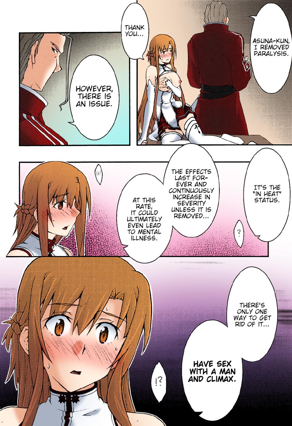 [sandglass (Uyuu Atsuno)] ochiru -asuna3- (Sword Art Online) [English] [Brolen/Nisor] [Colorized] - Page 33